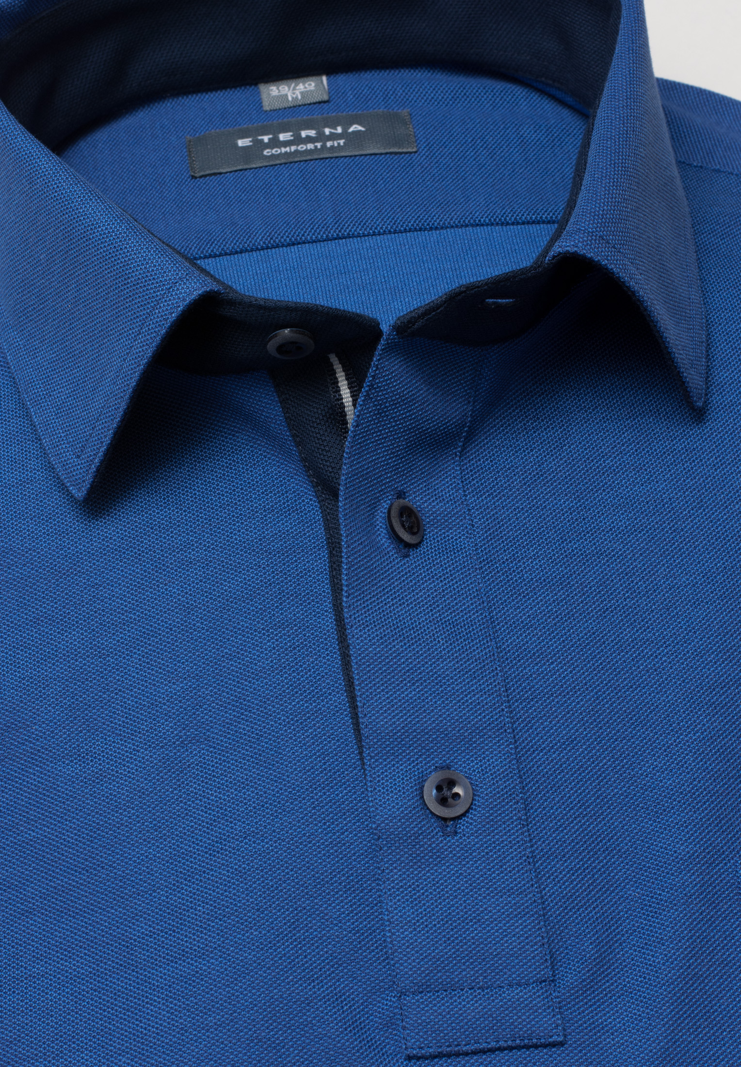ETERNA POLOSHIRT COMFORT FIT PIQUÉE