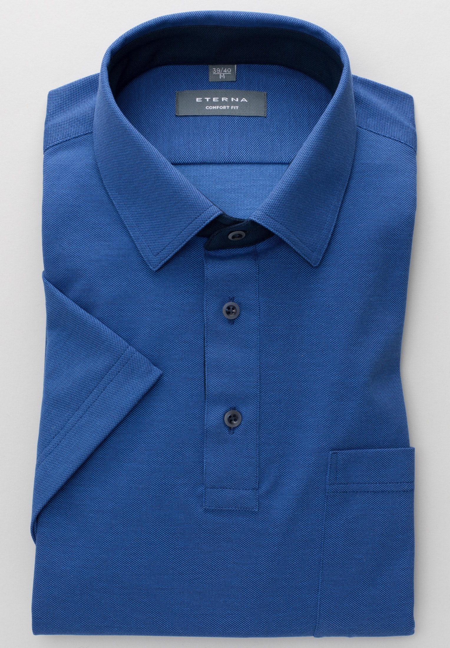 ETERNA POLOSHIRT COMFORT FIT PIQUÉE