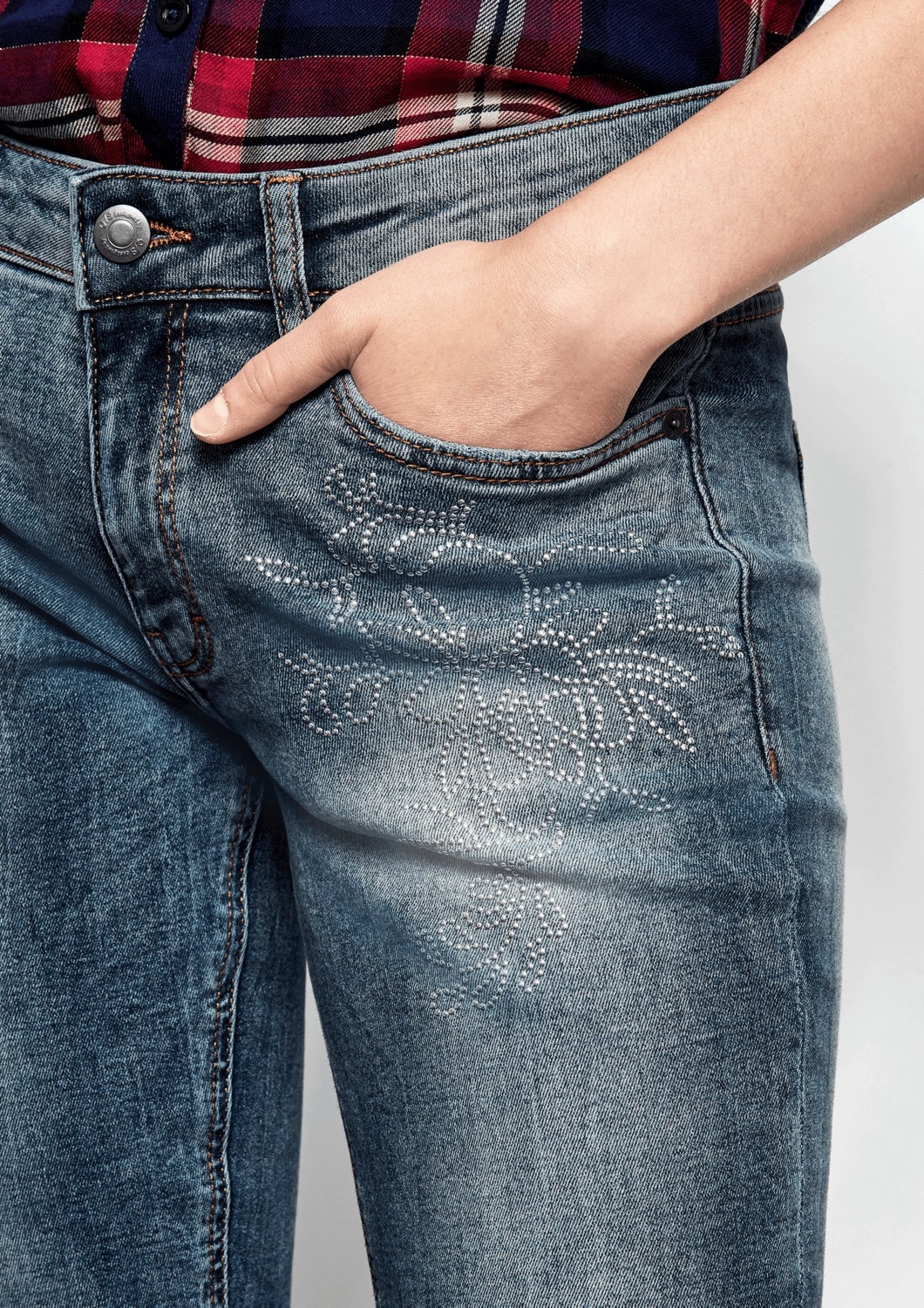 Ankle-Jeans