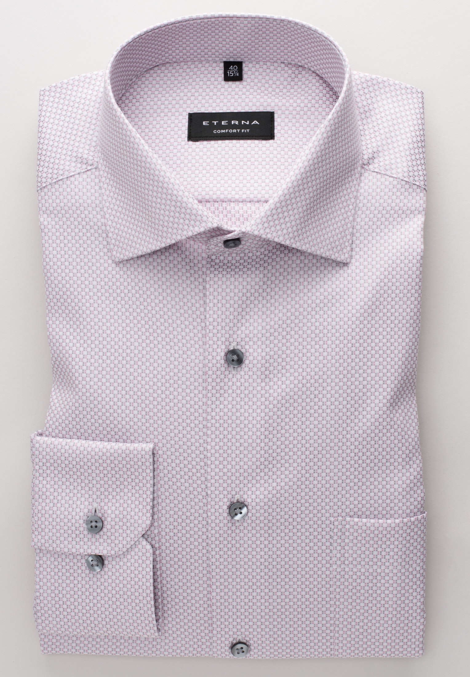 ETERNA LANGARM HEMD COMFORT FIT KETTLANCÈ
