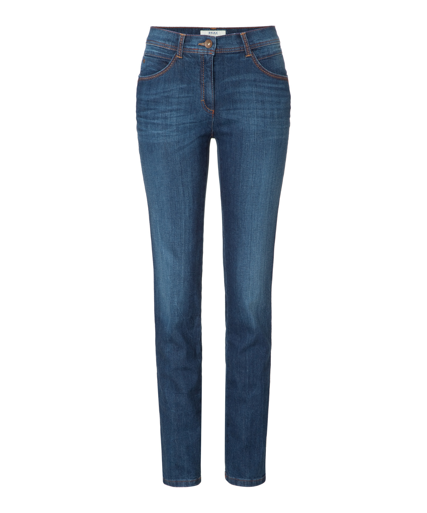 BRAX Feel Good - Sara Blue - Damenjeans Five-Pocket - Lake