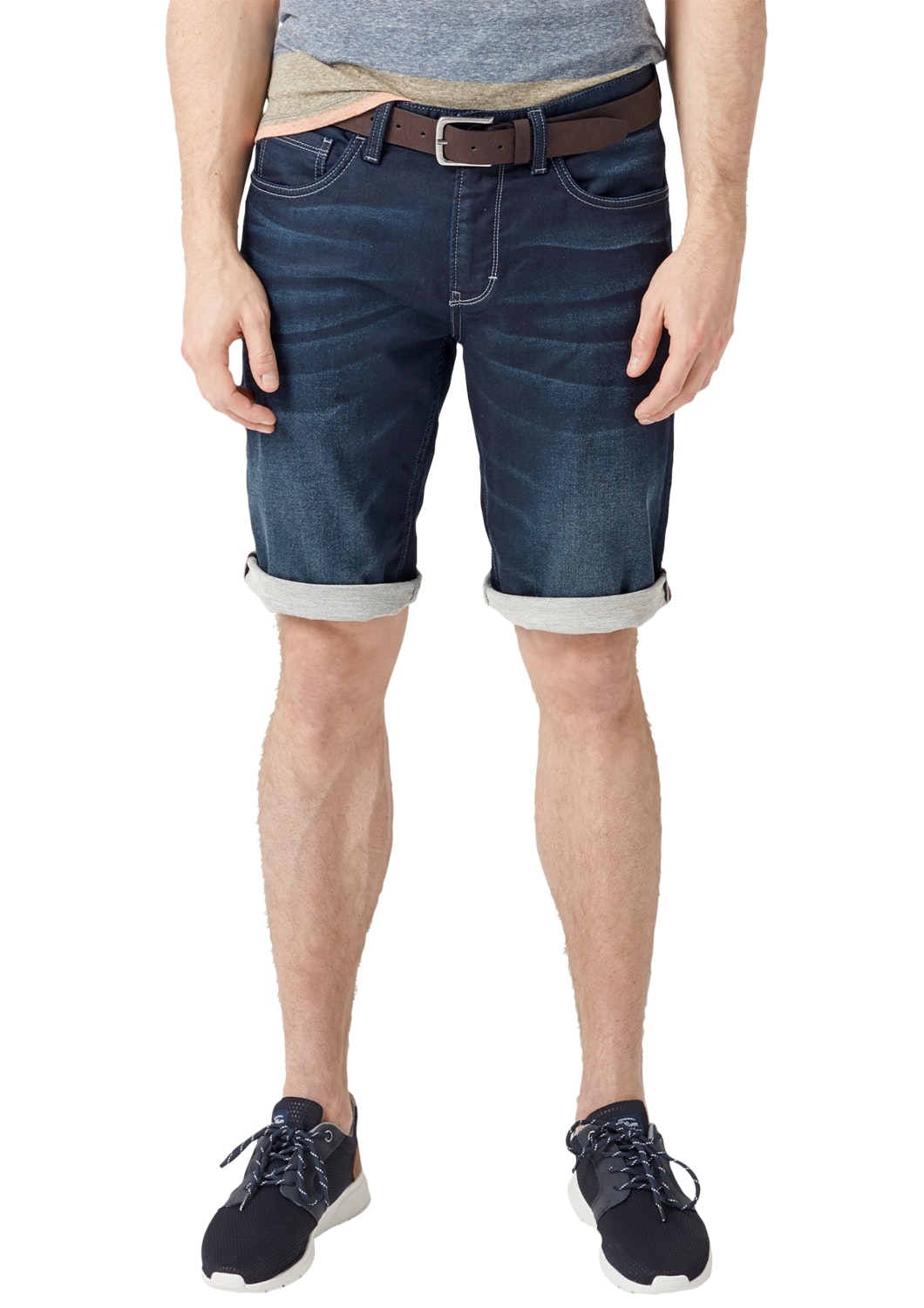 Denim-Bermuda