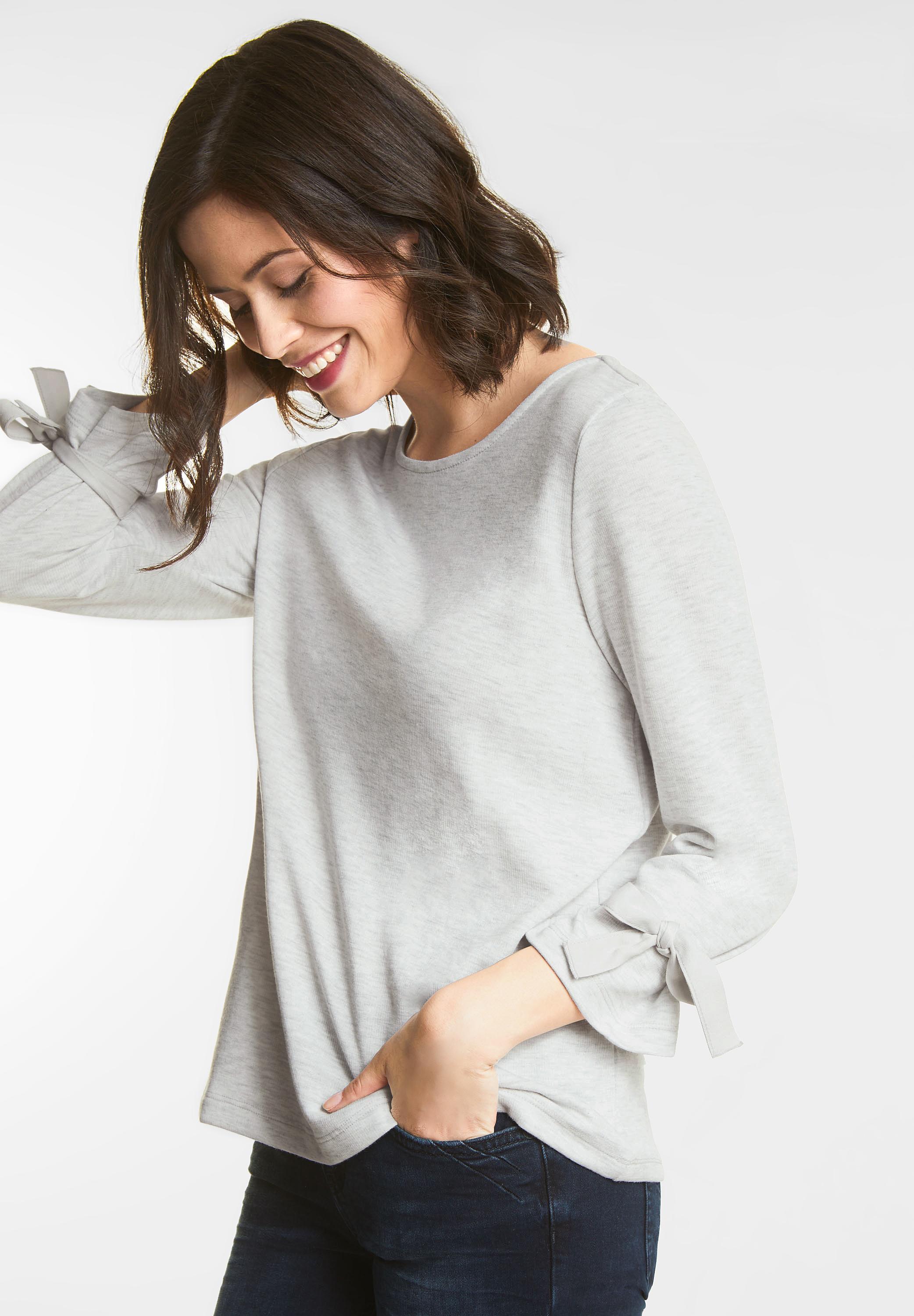 Sweatshirt mit Schleifen