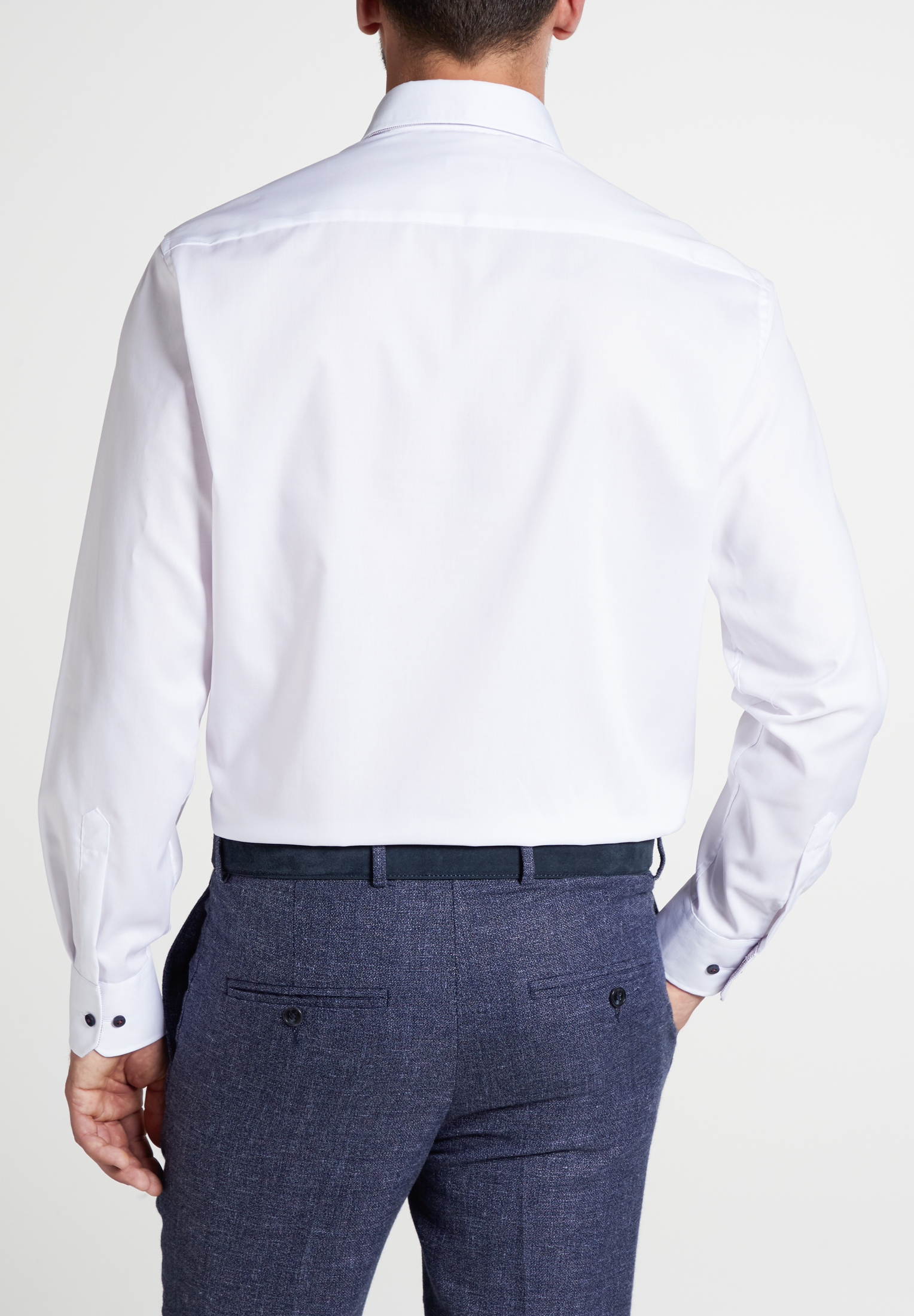ETERNA LANGARM HEMD COMFORT FIT PINPOINT