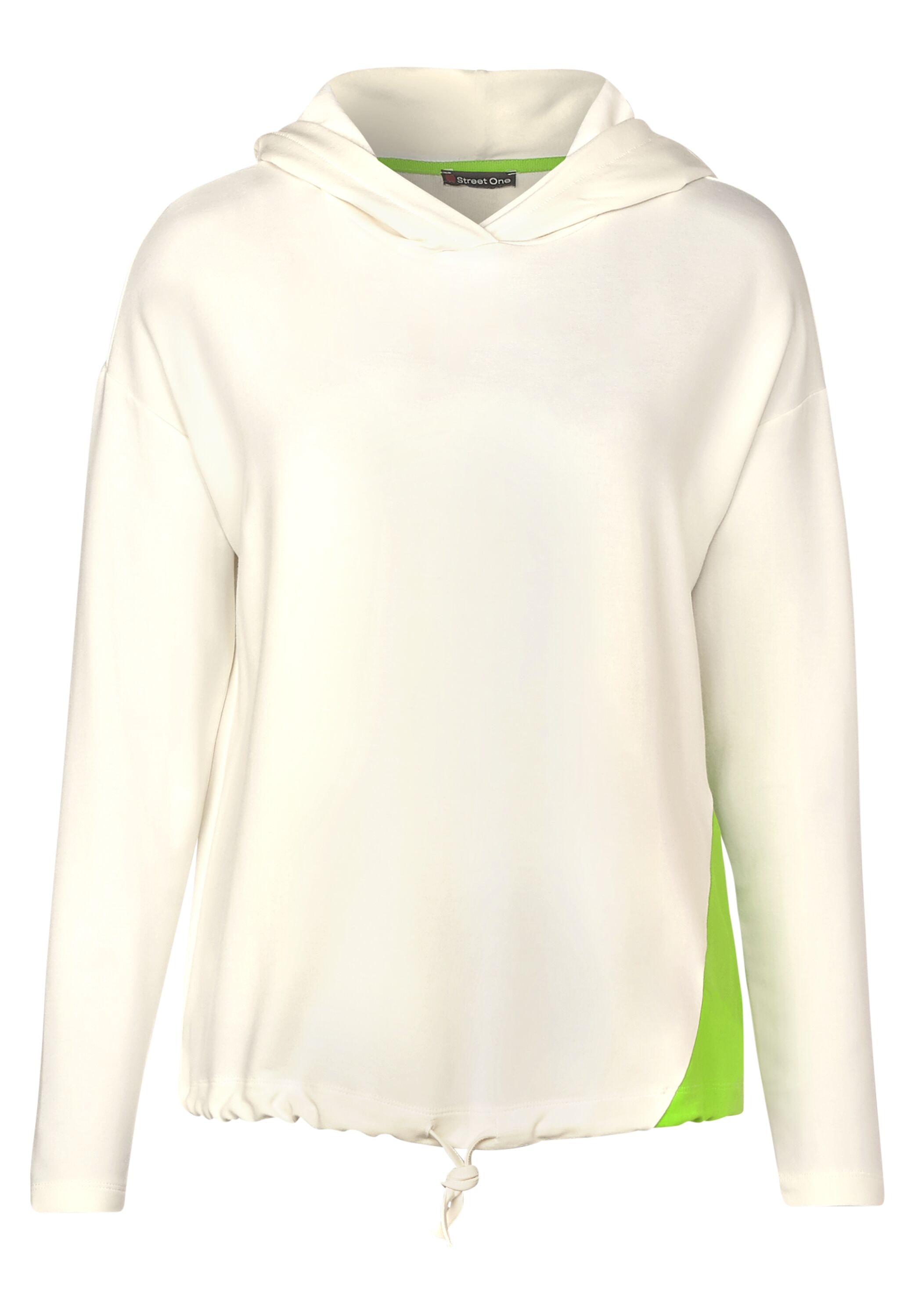 Hoodie Shirt mit Farbkick