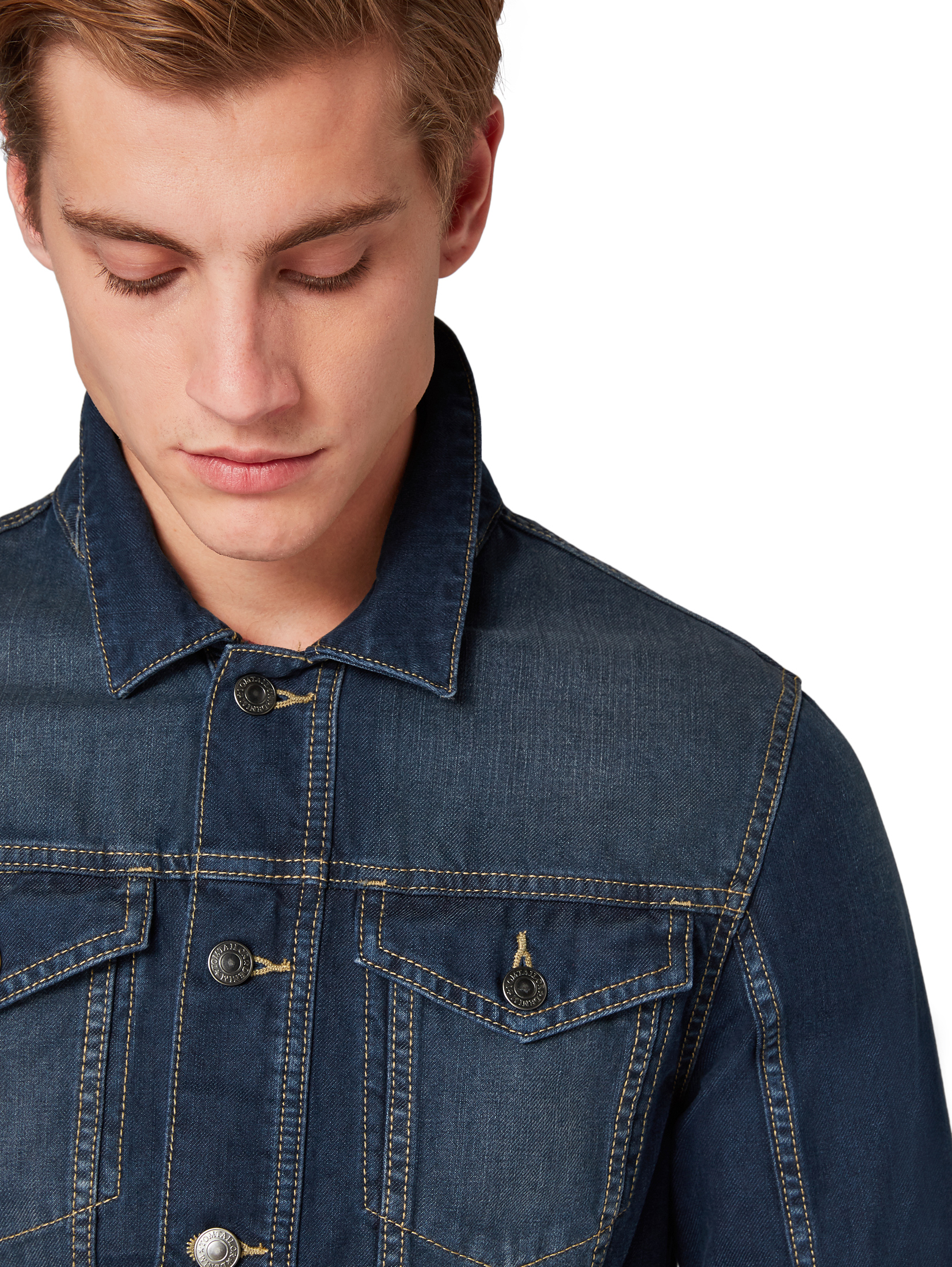 blue denim jacket, Stone Blue Denim Tint