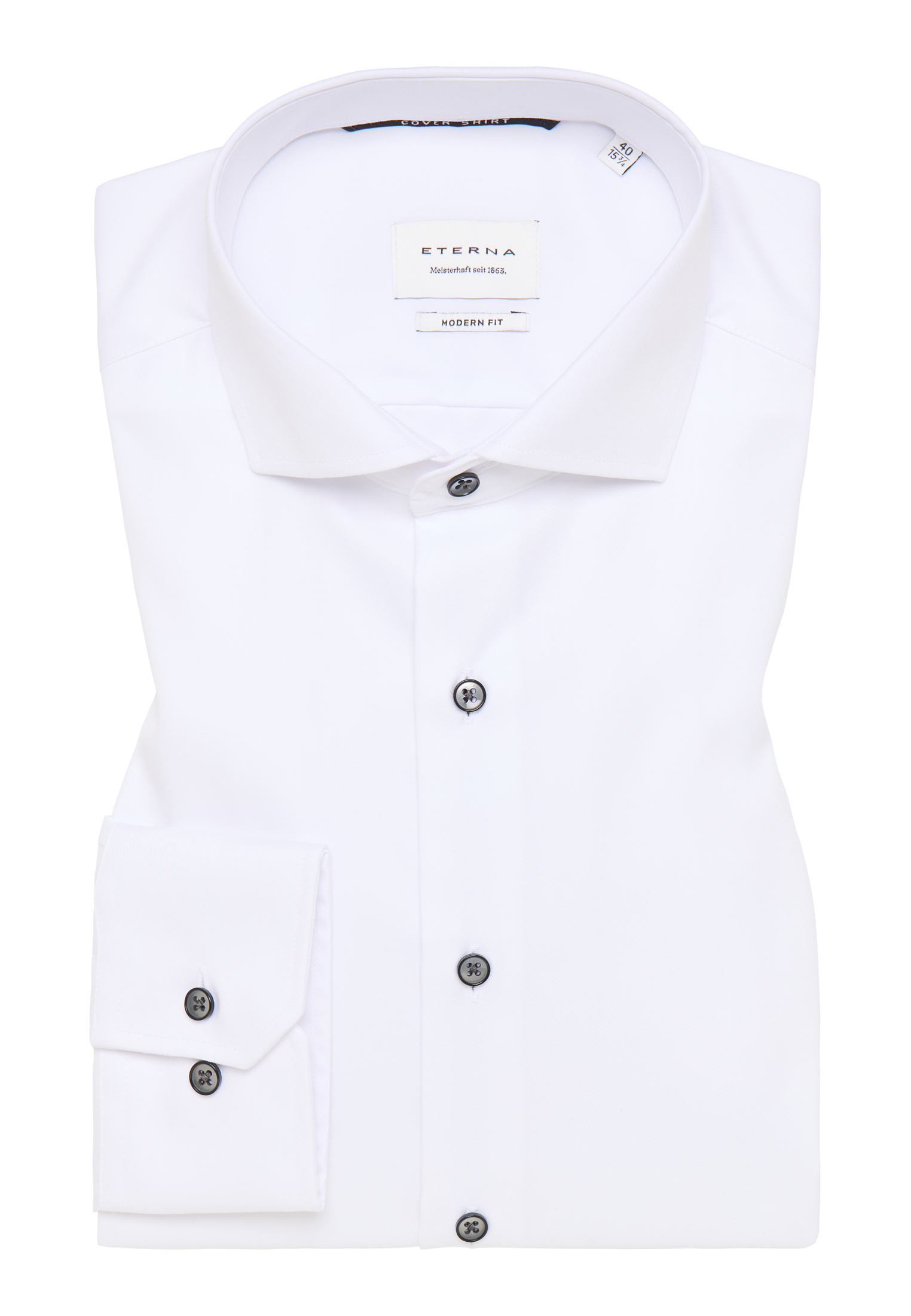 ETERNA LANGARM HEMD MODERN FIT COVER SHIRT TWILL