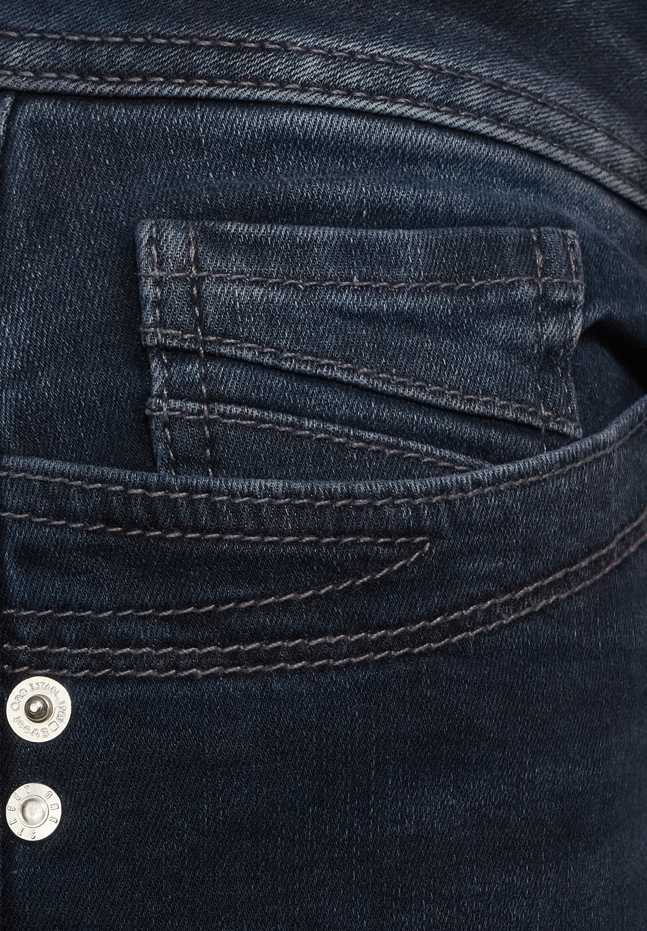 Denim mit Saum-Deko