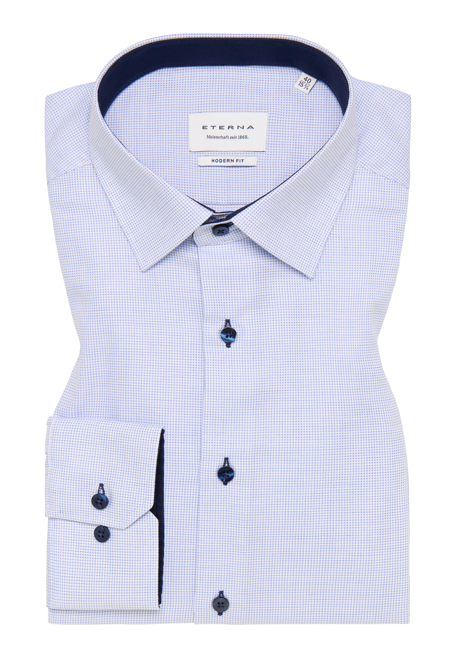 ETERNA LANGARM HEMD MODERN FIT