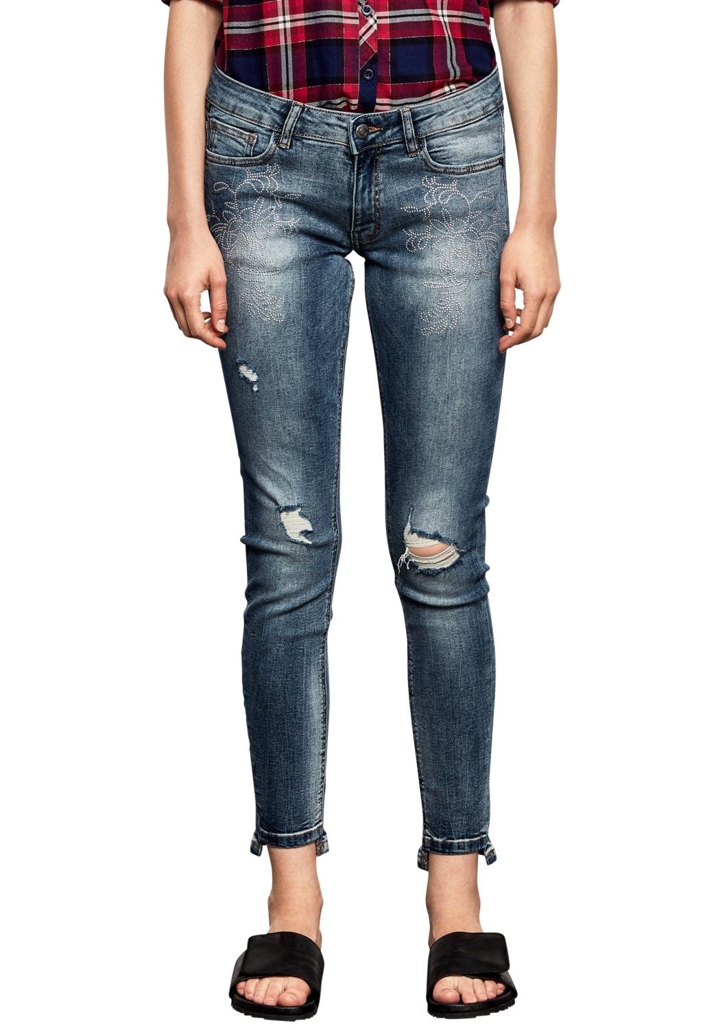 Ankle-Jeans
