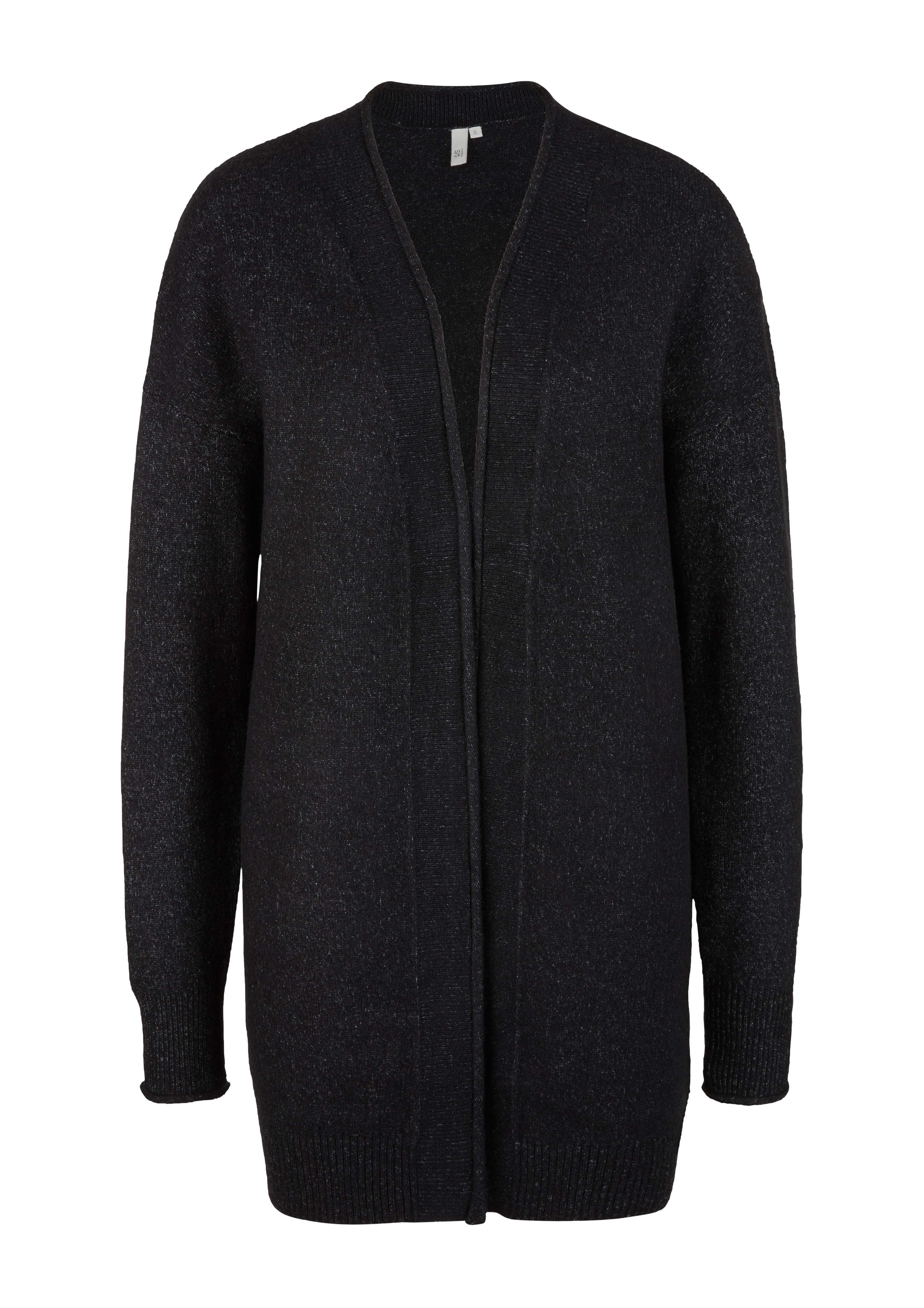 Feinstrick-Strickjacke